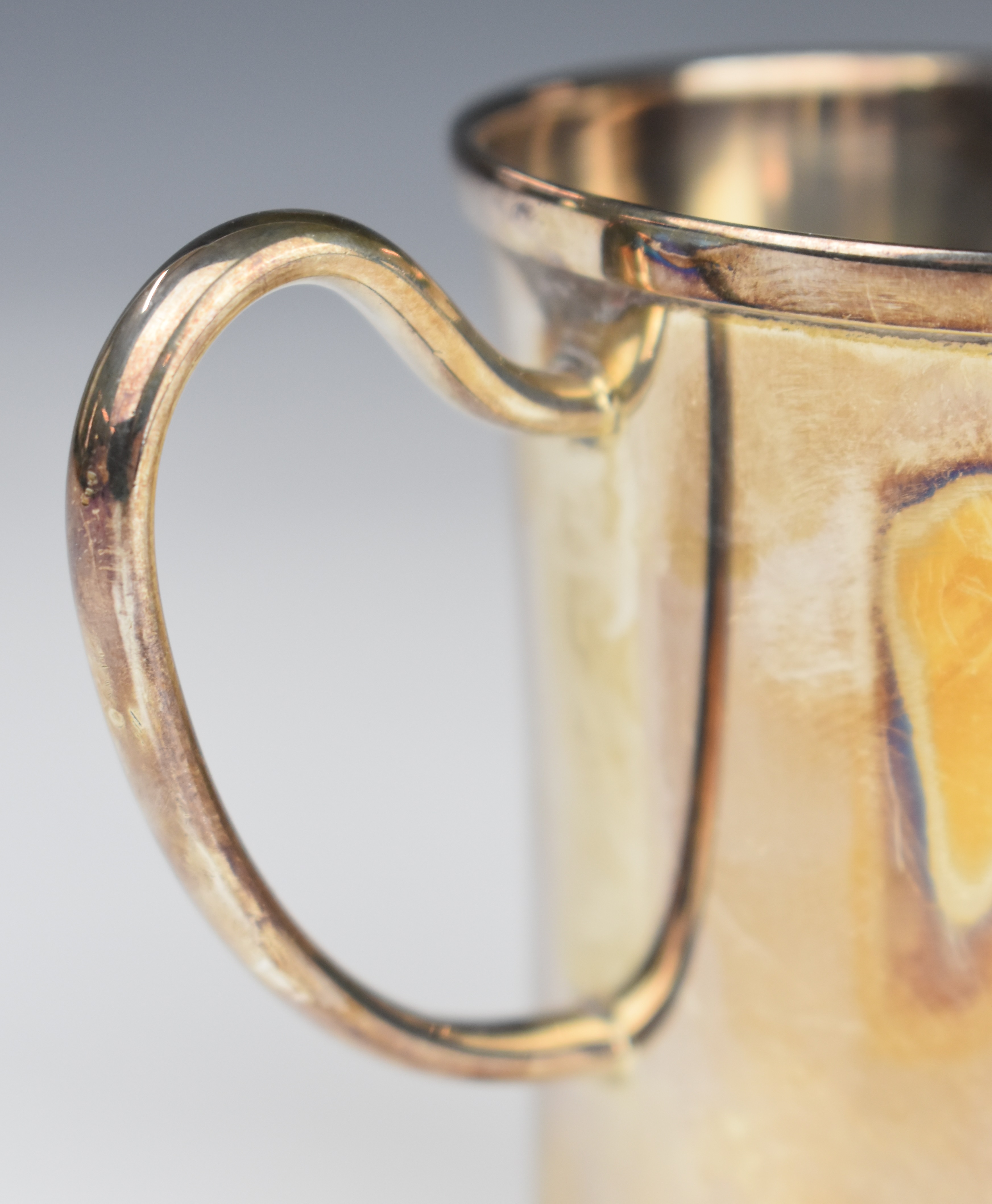 Dutch silver mug or tankard, height 8.5cm, weight 96g - Image 3 of 5