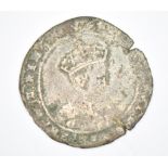 Edward VI (1547-53) hammered silver shilling, third period, Spink 2473, poor reverse