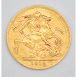 1913 George V gold full sovereign