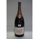A 150cl magnum bottle of Bollinger 1966 vintage brut champagne.