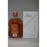 A 70cl bottle of Nikka 'All Malt' Japanese whisky, in card box.