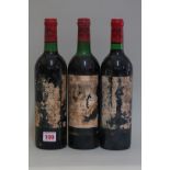 Three 75cl bottles of Chateau La Lagune, 1975, 3rd Margaux. (3)
