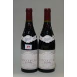 Two 75cl bottles of Ladoix 1er Cru Corvees, 1996, Edmond Cornu. (2)