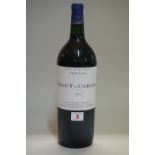 A 150cl magnum bottle of Chateau Haut Carles, 2003, Fronsac.