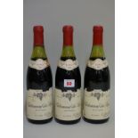 Three 75cl bottles of Chateauneuf du Pape, 1983, Ets Loron. (3)