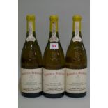 Three 75cl bottles of Chateauneuf du Pape Blanc, 1996, Chateau de Beaucastel. (3)