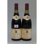 Two 75cl bottles of Hermitage, 1974, Parisot. (2)