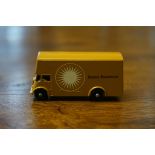 Lesney: a scarce vintage diecast Pickford Removal van No.46, tan body with promotional 'Beales