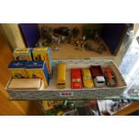 Matchbox: four vintage vehicles, comprising: Superfast Nos: 56 & 59; together with Series Nos: 3 &