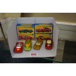 Matchbox: four vintage Matchbox Superfast vehicles, comprising Nos: 19: 33: 36 and 45, all VG to