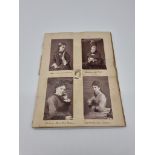 PHOTOGRAPHY: ACTRESSES & SINGERS: 50 mounted 19thc albumen print photographs of actresses and