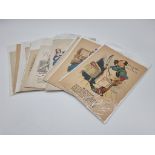 COMIC VALENTINES: collection of 10 comic valentines, largely Victorian productions, pub. A Park