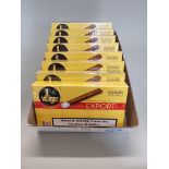 Cigars: eight boxes of twenty-five Villiger Export Havana Seed. (8)
