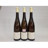 Three 75cl bottles of Gewurztraminer Kaefferkopf Vendanges Tardives, 1988, Jean Schaetzel. (3)