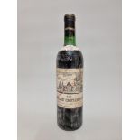 A bottle of Chateau Cantemerle 1967.