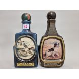 Two old 75cl decanters of Beam's 'Choice' bourbon, 1970s bottlings. (2)