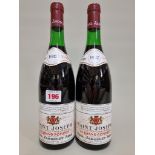 Two 75cl bottles of St Joseph La Grande Pompee, 1982, Paul Jaboulet Aine. (2)