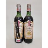 Two 75cl bottles of Cuvee de la Commanderie du Bontemps, 1961, Barton & Guestier. (2)