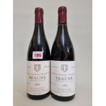 Two 75cl bottles of Beaune 1er Cru Montrevenots, 1999, Vincent Dancer. (2)