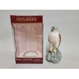A 20cl Whyte & Mackay Royal Doulton 'Kestrel' whisky decanter, with contents, in oc.
