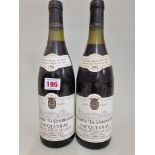 Two 75cl bottles of Vacqueyras, 1983, Domaine Fourmonne. (2)