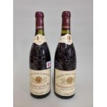 Two 75cl bottles of Chateauneuf du Pape, 1986, Font de Michelle. (2)