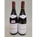 Two 75cl bottles of Santenay-Comme 1er Cru, 1996, Jean-Claude Belland. (2)