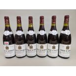 Six 75cl bottles of Gigondas Cuvee Beauchamp, 1985, Chateau Montmirail. (6)