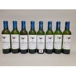 Eight 37.5cl bottles of Chateau de Fieuzal Blanc, 2000, Pessac-Leognan. (8)