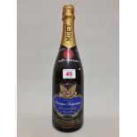 A limited edition 77cl bottle of Moet 'American Independence 1976 Bicentennial' champagne.