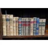 Books: a small quantity of leather bindings; and one other. (15)