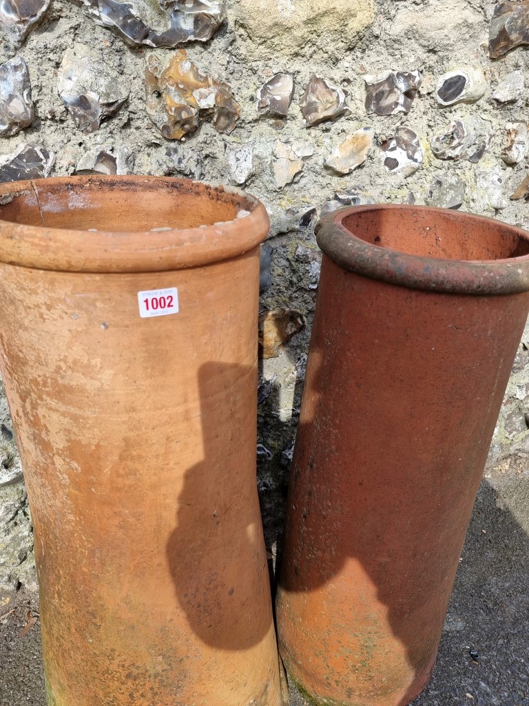 Two old chimney pots. - Image 3 of 3