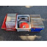 A quantity of 33rpm vinyl records.