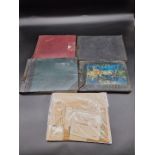 PHOTOGRAPH ALBUMS: EGYPT: group of 5 photograph albums, WWII period, largely small format images