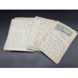 SIR CHARLES WILLIE MATTHEWS TO FLORENCE HENNIKER, ARCHIVE OF LETTERS: important archive of over 80