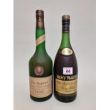 A 24fl.oz. bottle of Remy Martin VSOP cognac; together with a 70cl bottle of Pere Magloire VSOP