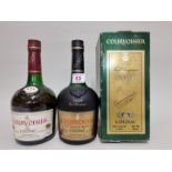 Two 70cl bottles of Courvoisier, comprising: VSOP fine champagne, in oc; and three star Luxe. (2)