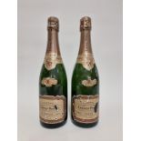 Two 75cl bottles of Laurent Perrier 1982 vintage champagne. (2)