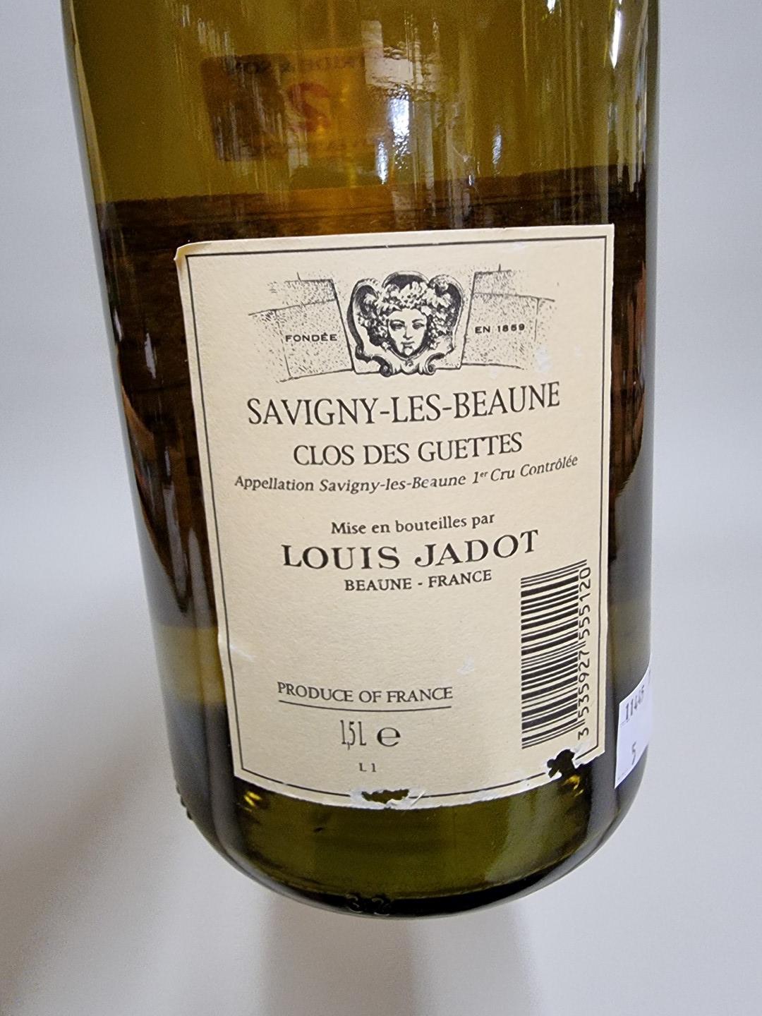 A 150cl magnum of Savigny Les Beaune Clos des Guettes Blanc, 2000, Louis Jadot. (1) - Image 3 of 3