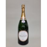 A 150cl magnum bottle of Laurent-Perrier NV champagne.