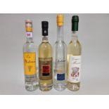 Four 50cl bottles of Grappa. (4)