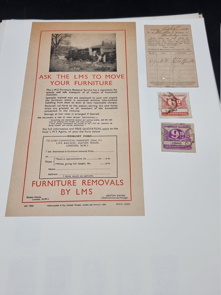 RAILWAYS: collection of approx 75 items of printed ephemera, largely relating to railways, late - Image 8 of 10