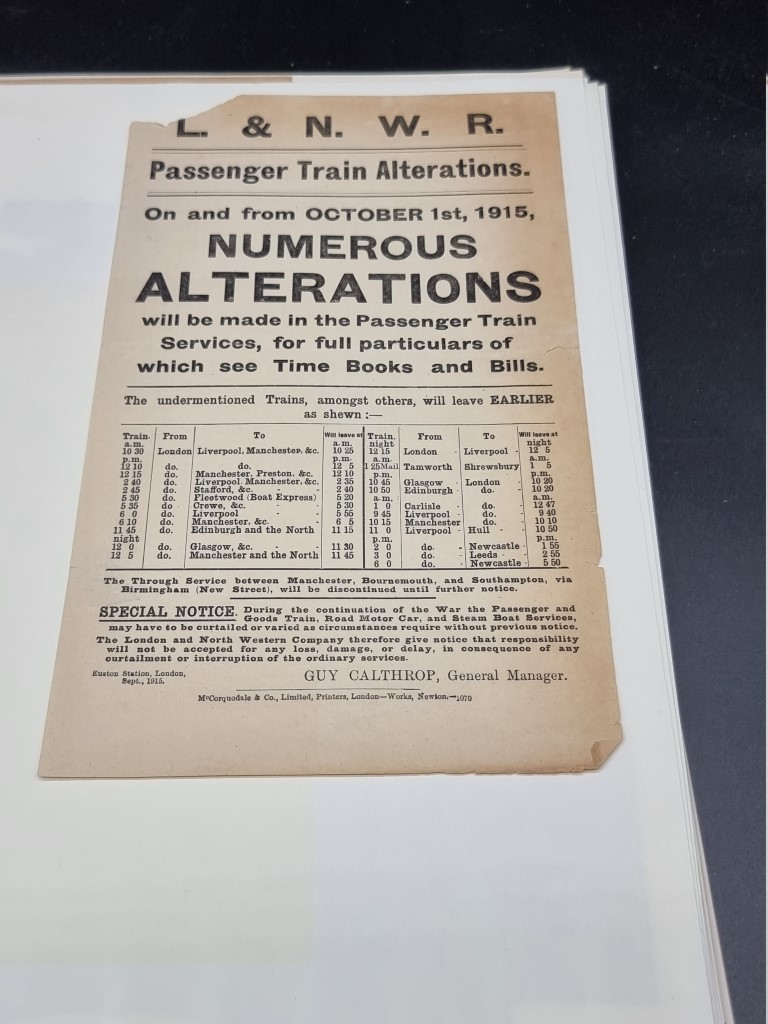 RAILWAYS: collection of approx 75 items of printed ephemera, largely relating to railways, late - Image 5 of 10