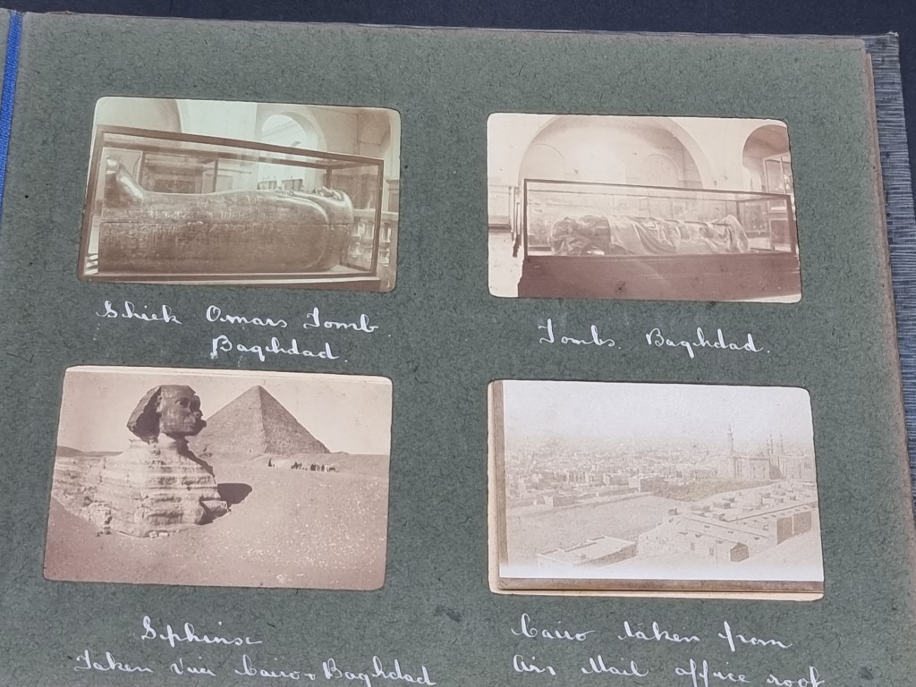 MIDDLE EAST: early postcard album including views of Baghdad: plus a snapshot album containing views - Image 8 of 15