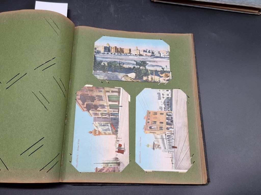 MIDDLE EAST: early postcard album including views of Baghdad: plus a snapshot album containing views - Image 15 of 15