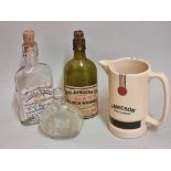 A rare old John Jameson & Son 'Ten Years Old' Dublin whiskey small bottle, circa 1912-30s