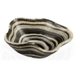 A zebra onyx bowl