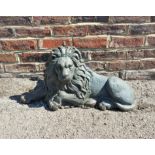 A cast iron lion bootscraper