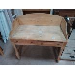 Pine washstand