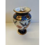 Macintyre vase, has had damage and mended